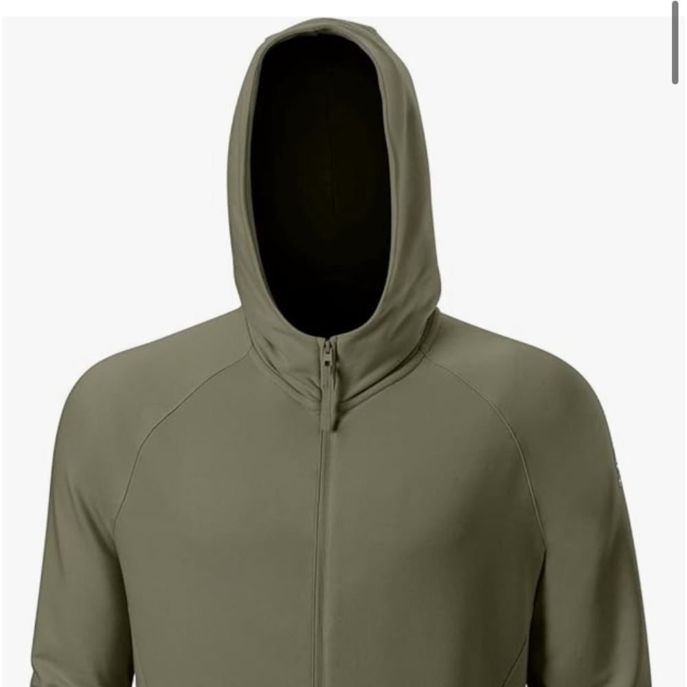 EvoShield Men's Full Zip Hoodie XL Olive color